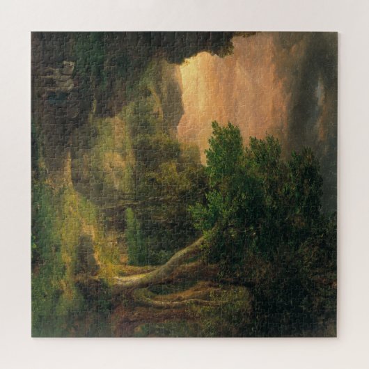 Landschaft "George Inness" Gemälde Puzzle (Horizontal)
