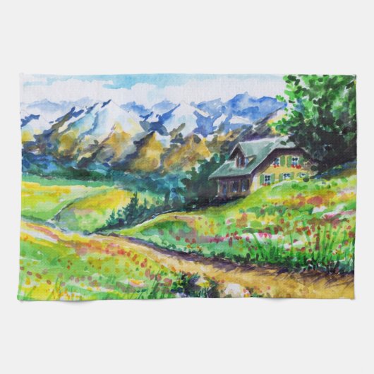 Landschaft Geschirrtuch (Horizontal)