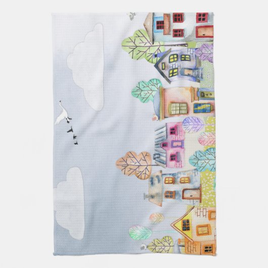 Landschaft Geschirrtuch (Vertikal)