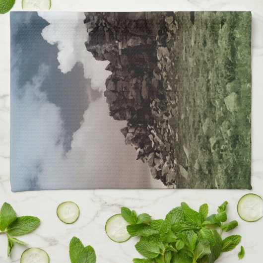 Landschaft Geschirrtuch (Gefaltet)