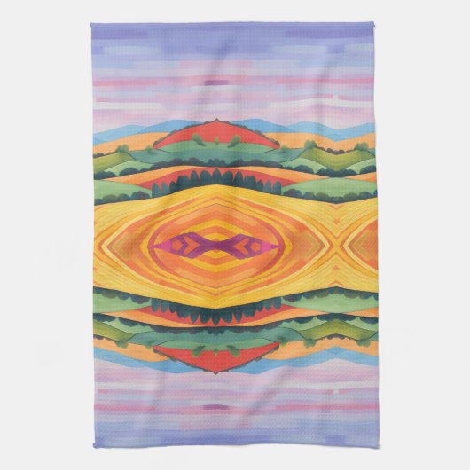 Landschaft Geschirrtuch (Vertikal)
