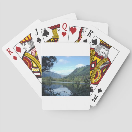 Landschaft, Glendalough Spielkarten (Rückseite)