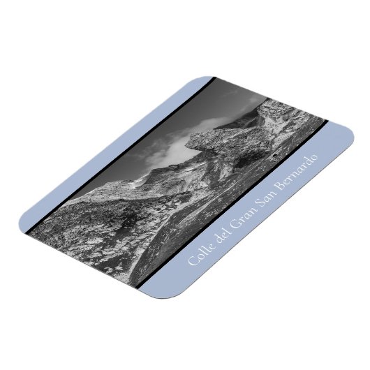 Landschaft Gran San Bernardo Magnet (Linke Seite)