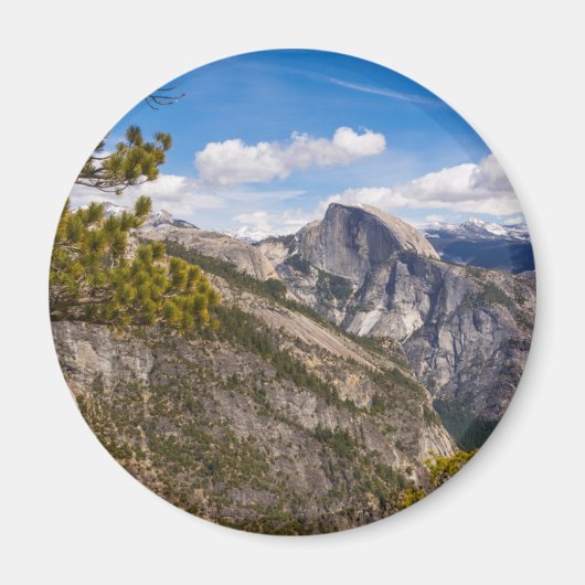 Landschaft Halb Dome, Kalifornien Magnet (Vorne)
