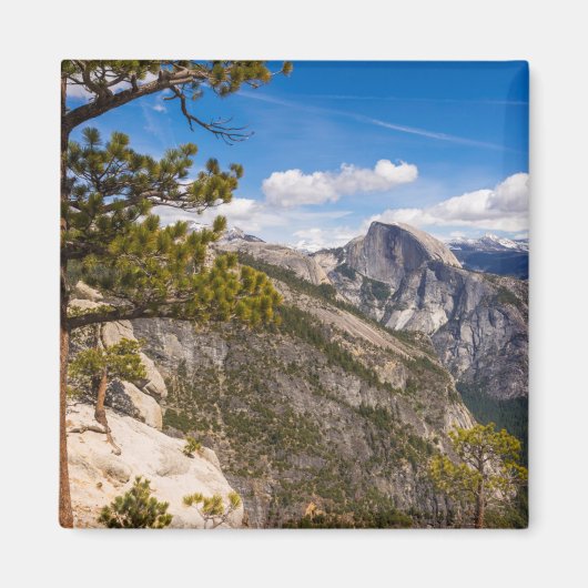 Landschaft Halb Dome, Kalifornien Magnet (Vorne)