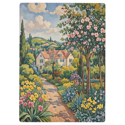 Landschaft Haven Klemmbrett (Rückseite)