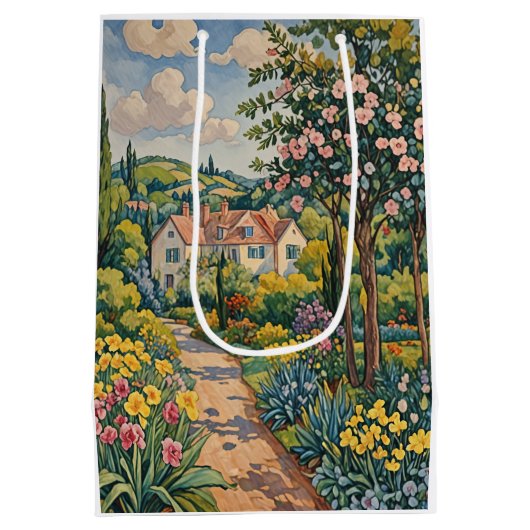 Landschaft Haven Mittlere Geschenktüte (Rückseite)