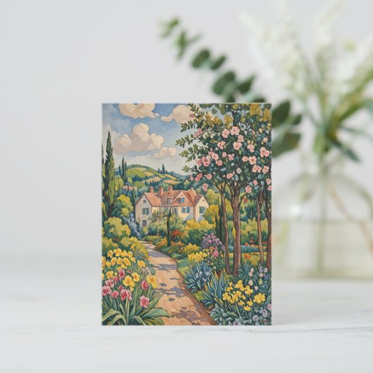 Landschaft Haven Postkarte (Stehend Vorderseite)