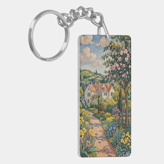 Landschaft Haven Schlüsselanhänger (Vorderseite links)