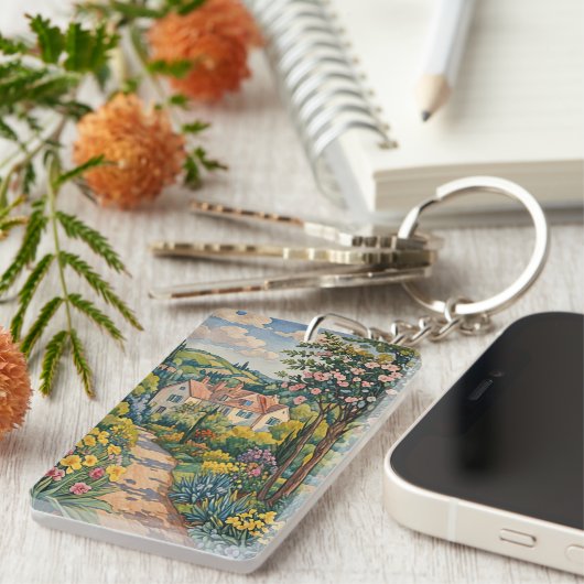 Landschaft Haven Schlüsselanhänger (Vorderseite rechts)