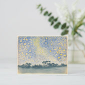 Landschaft Henri-Edmond mit Sternen Postkarte (Stehend Vorderseite)