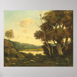 Landschaft - Henri-Joseph Harpignie Kunstposter Poster