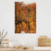 Landschaft - Herbst in New Jersey Poster (Küche)