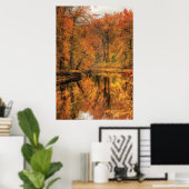 Landschaft - Herbst in New Jersey Poster (Heimbüro)