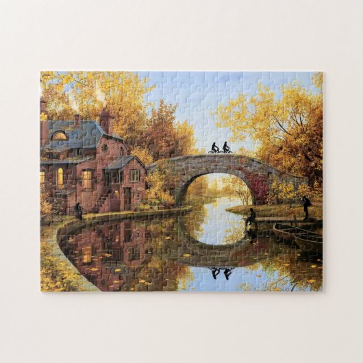 Landschaft - Herbst Puzzle (Horizontal)