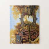 Landschaft - Herbst Puzzle (Vertikal)