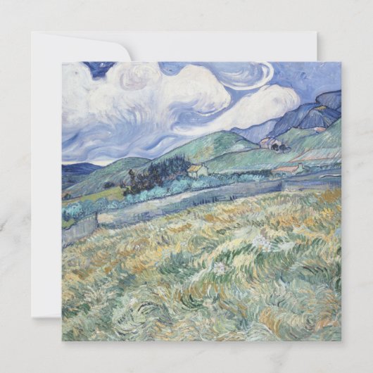 Landschaft hinter Saint-Paul Vincent van Gogh (Vorderseite)
