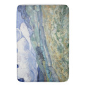 Landschaft hinter Saint-Paul Vincent van Gogh Badematte (Vorderseite Vertikal)