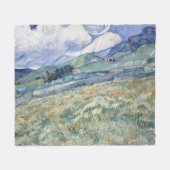 Landschaft hinter Saint-Paul Vincent van Gogh Fleecedecke (Vorderseite (Horizontal))