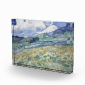 Landschaft hinter Saint-Paul Vincent van Gogh Fotoblock (Rechts)