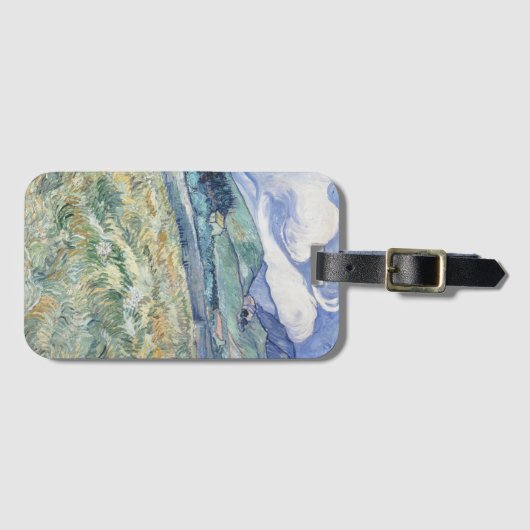 Landschaft hinter Saint-Paul Vincent van Gogh Gepäckanhänger (Vorderseite (Horizontal))