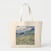 Landschaft hinter Saint-Paul Vincent van Gogh Jumbo Stoffbeutel (Vorne)