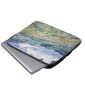 Landschaft hinter Saint-Paul Vincent van Gogh Laptopschutzhülle (Vorne Knopf)