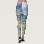 Landschaft hinter Saint-Paul Vincent van Gogh Leggings (Rückseite)