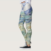 Landschaft hinter Saint-Paul Vincent van Gogh Leggings (Links)