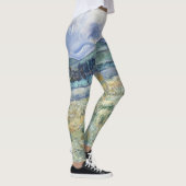 Landschaft hinter Saint-Paul Vincent van Gogh Leggings (Rechts)
