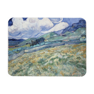 Landschaft hinter Saint-Paul Vincent van Gogh Magnet
