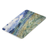Landschaft hinter Saint-Paul Vincent van Gogh Magnet (Linke Seite)