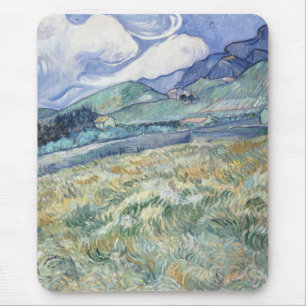 Landschaft hinter Saint-Paul Vincent van Gogh Mousepad