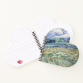 Landschaft hinter Saint-Paul Vincent van Gogh Notizblock (Innenseite)
