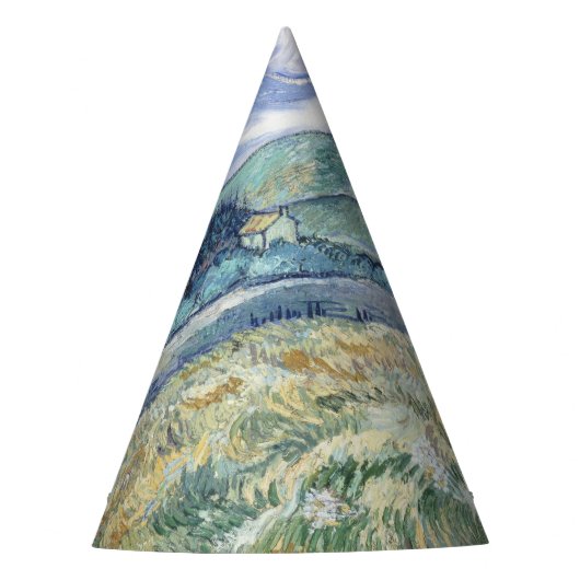 Landschaft hinter Saint-Paul Vincent van Gogh Partyhütchen (Vorderseite)