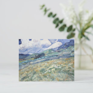 Landschaft hinter Saint-Paul Vincent van Gogh Postkarte