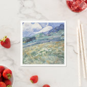 Landschaft hinter Saint-Paul Vincent van Gogh Serviette (Beispiel)