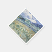 Landschaft hinter Saint-Paul Vincent van Gogh Serviette (Ecke)