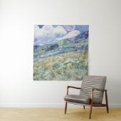 Landschaft hinter Saint-Paul Vincent van Gogh Wandteppich (Beispiel)