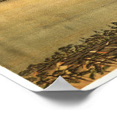 Landschaft Hiroshige Japanisch Fine Art Poster (Ecke)