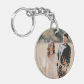 Landschaft Hochzeit Schlüsselanhänger (Vorderseite links)