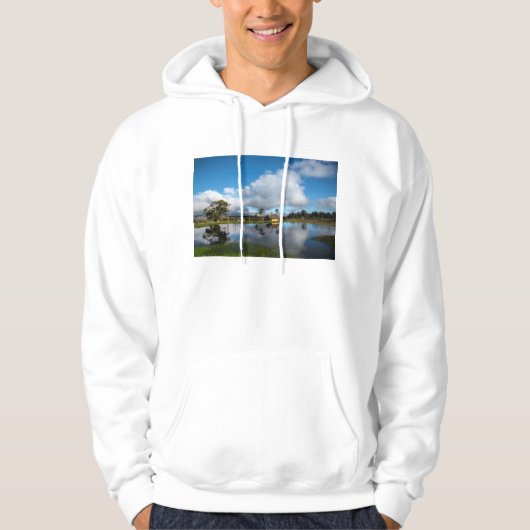 Landschaft Hoodie (Vorderseite)