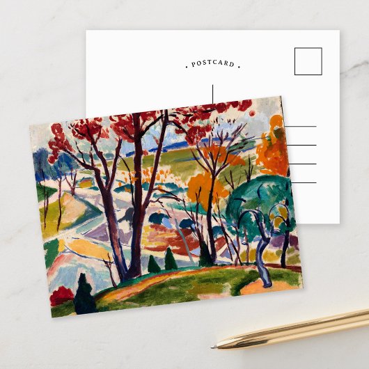 Landschaft, Huntingdon Tal | Henry Lyman Saően Postkarte