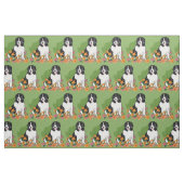 Landschaft im Gartengewebe Stoff (Fat Quarter (45,7 x 55,9 cm))