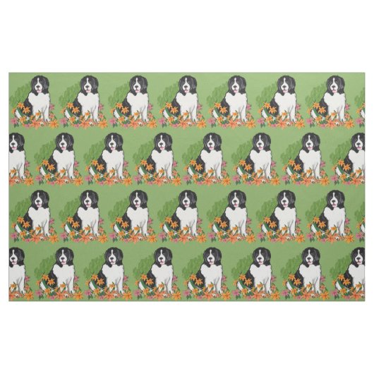 Landschaft im Gartengewebe Stoff (Fat Quarter (45,7 x 55,9 cm))