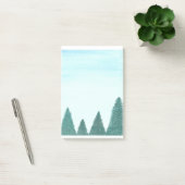 Landschaft im Grünen Post-it Klebezettel (Büro)
