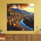 Landschaft im Herbst anzeigen 3 Leinwanddruck (Insitu (Wohnzimmer))