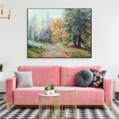 "Landschaft im Herbst" Leinwanddruck (Insitu (Wohnzimmer))