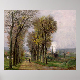 Landschaft im Ile de France, c.1878 Poster