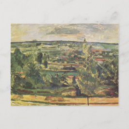 Landschaft im Jas-de-Bouffan - Paul Cezanne Postkarte